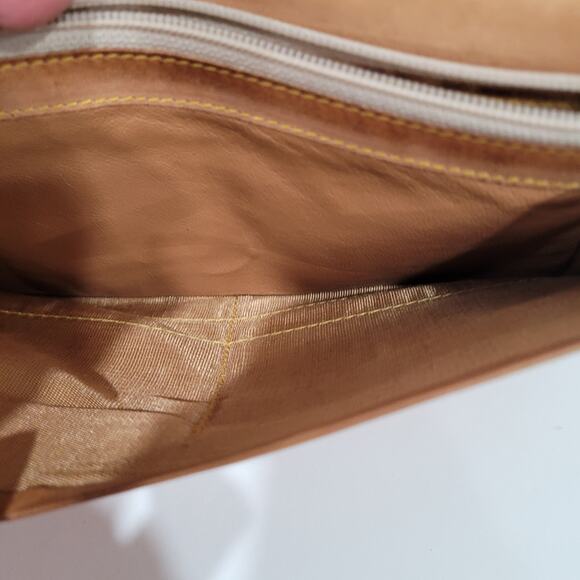 Hunting World Black Tan Wallet Long Checkbook Card Holder Leather Bifold Italian - Picture 5 of 11